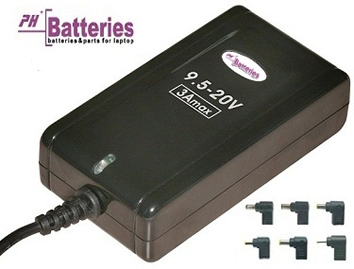 Adaptador De Corriente Universal 40w  6 Conectores  Phbatteries Para Portatiles Y Netbooks